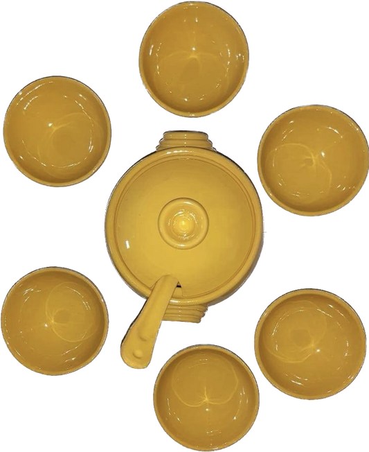 Service à soupe Jaune 🥣